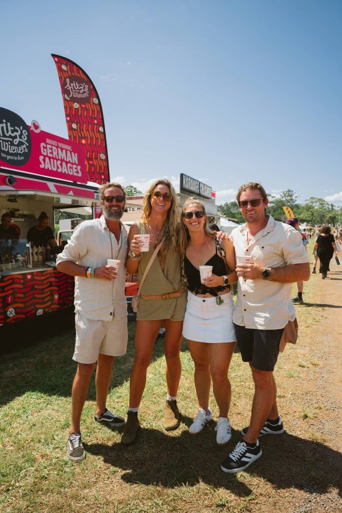 Fritz’s Wieners food truck catering a private party